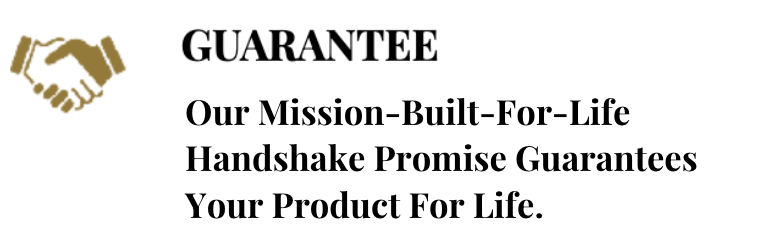 Mission Mercantile Lifetime Guarantee